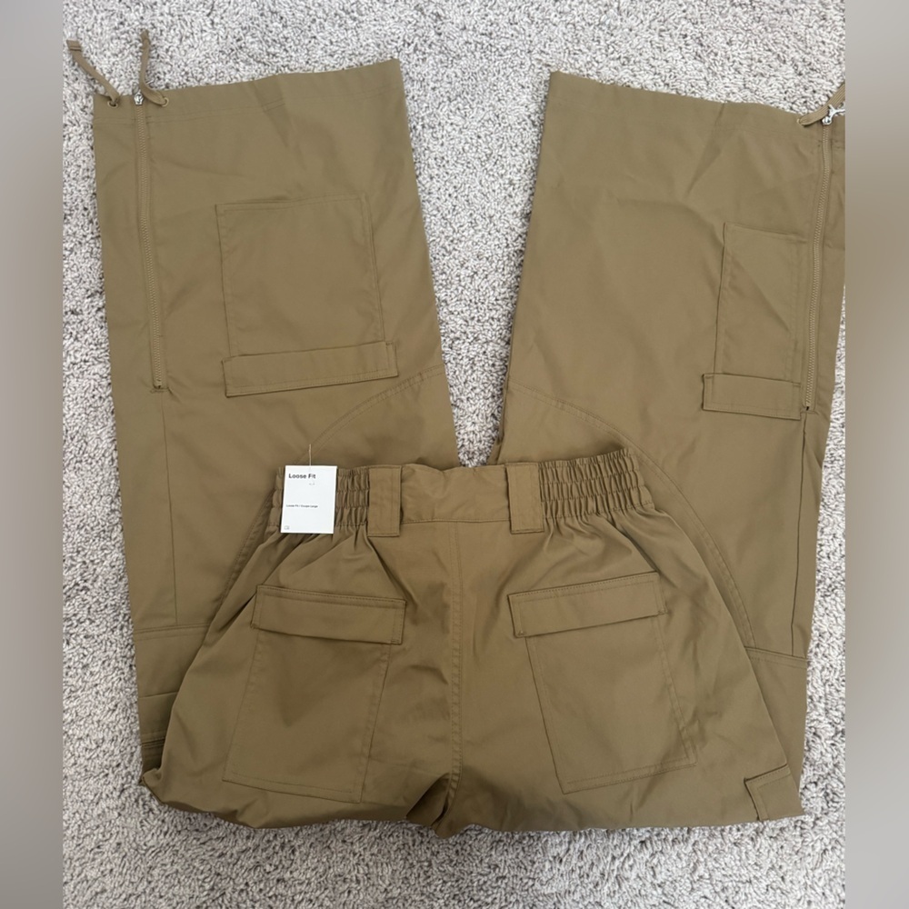 Nike Jordan Chicago Women’s Cargo Pants Brown Kelp - Picture 7 of 8